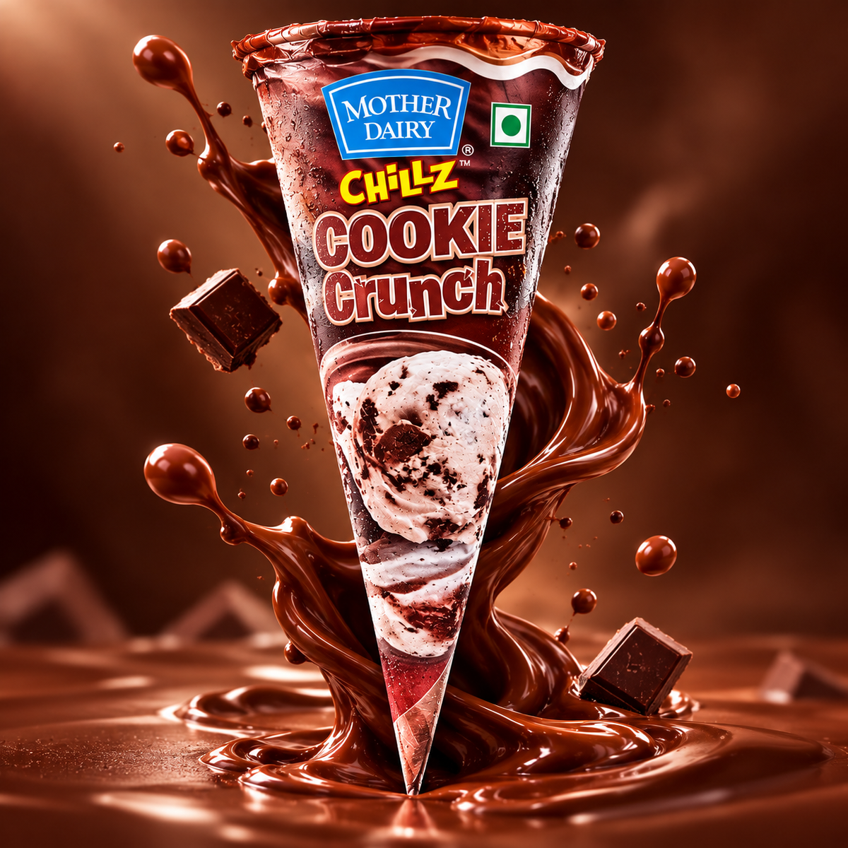 Mother Dairy Cockees Crunch Cone -100ml