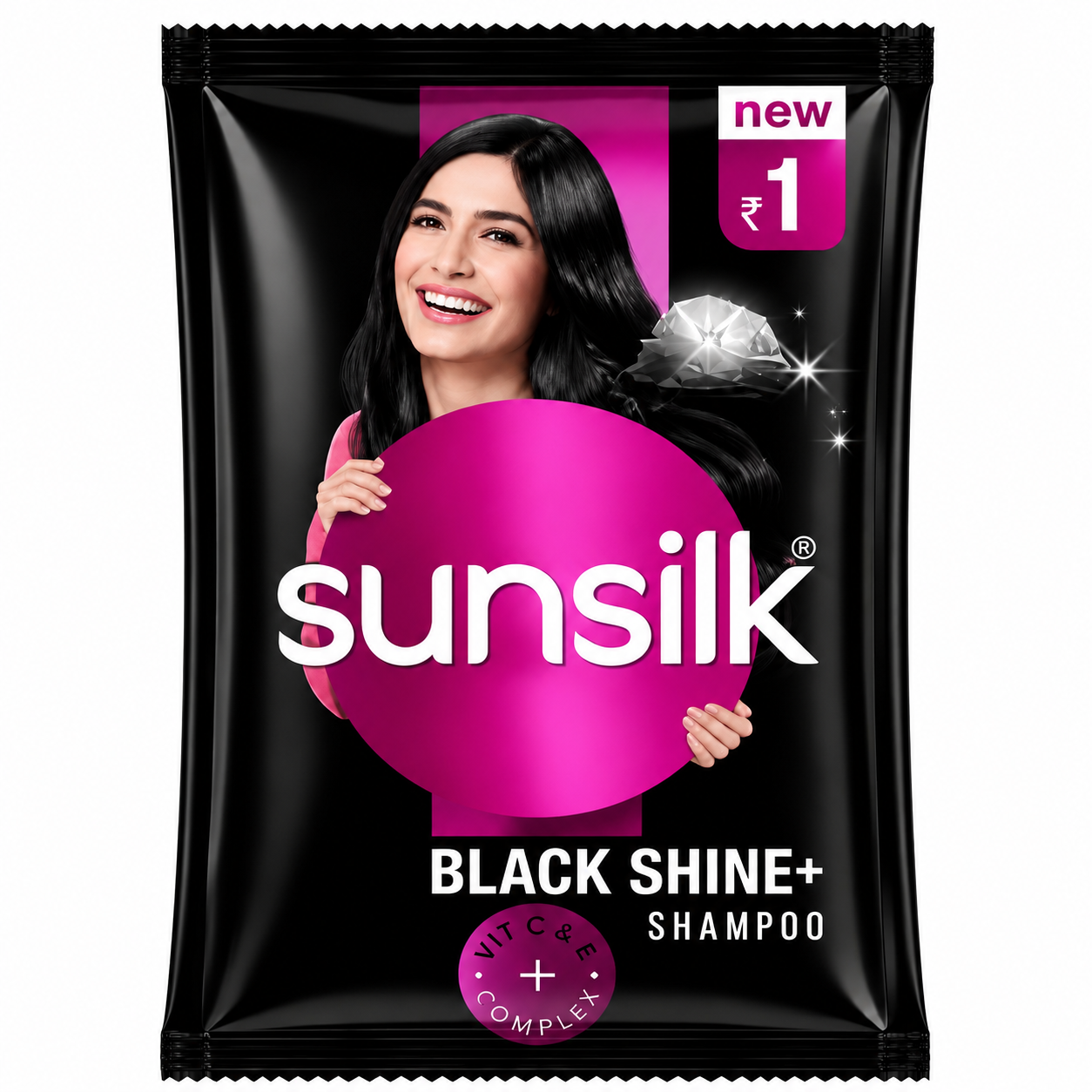 Sunsilk Shampoo Black Shine - 5 Sachets