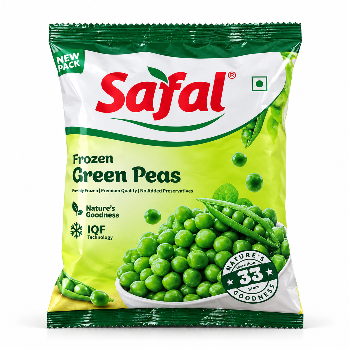 Safal Frozen Green Peas ( सफल मटर) - 200g