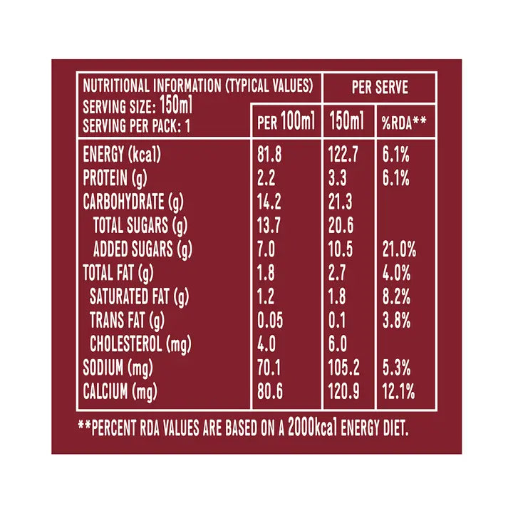 Smoodh Chocolate Dairy Based Flavoured Milk - 150ml