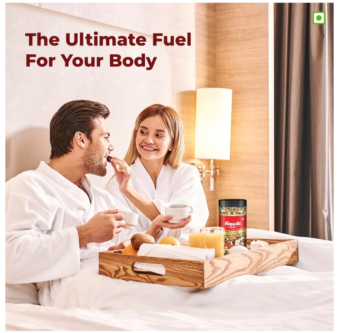 Happilo Panchmeva Dry Fruit Mix | Healthy Snack - 405g