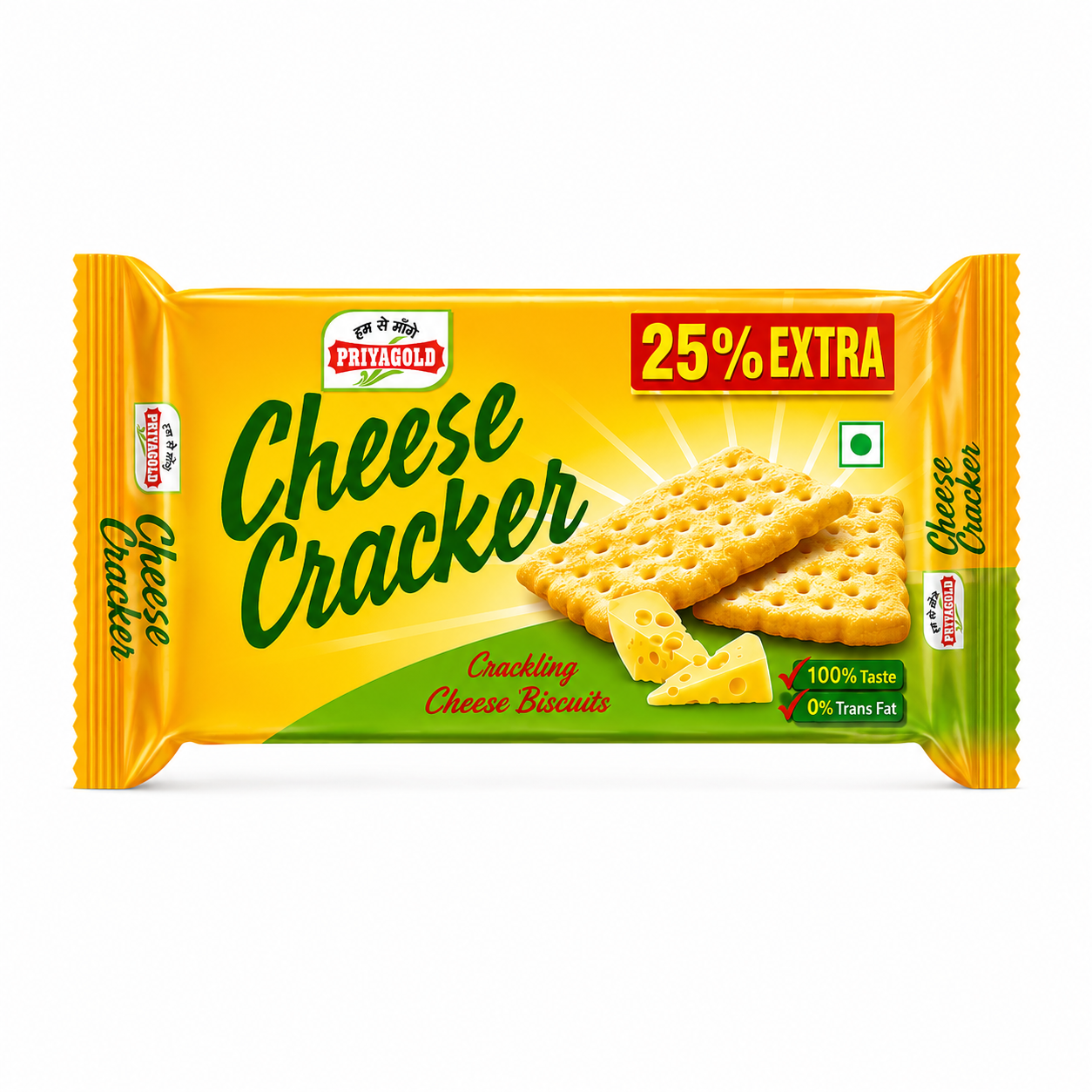 Priyagold Cheese Cracker Biscuits - 140g