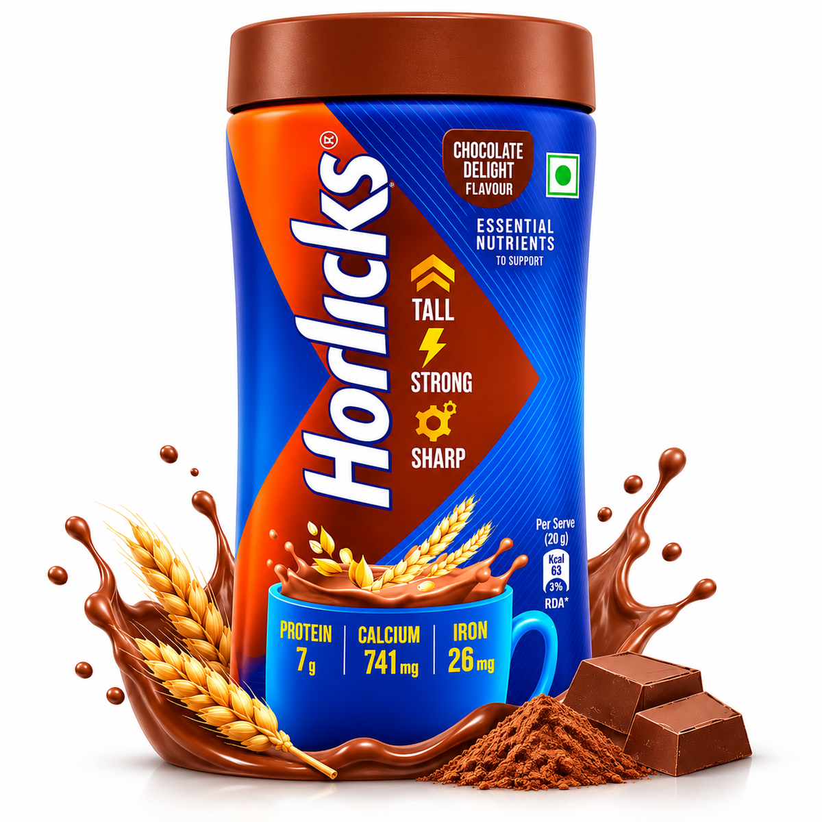 Horlicks Choclate Delight - 500g