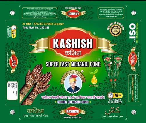 Kashish Mehandi Cone - ₹15/Pcs