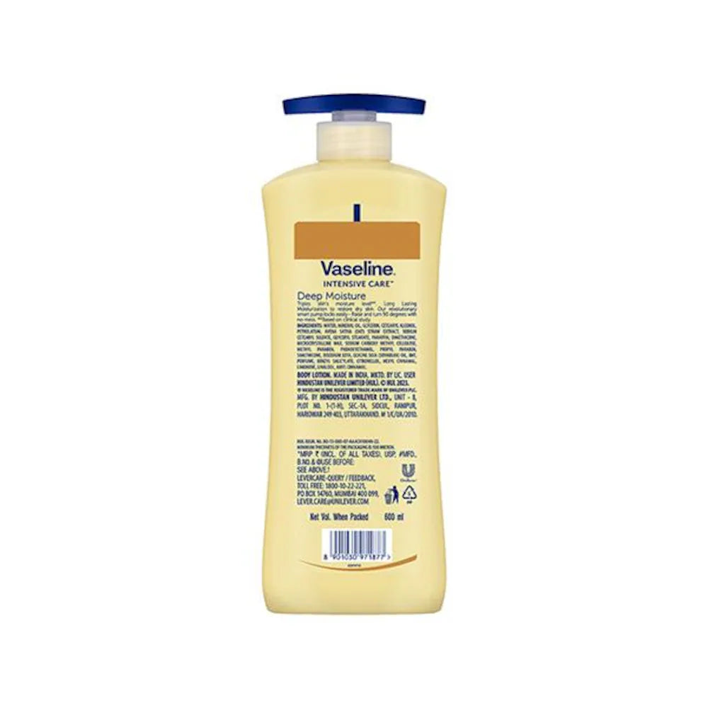 Vaseline Deep Moisture Body Lotion - 600 ml