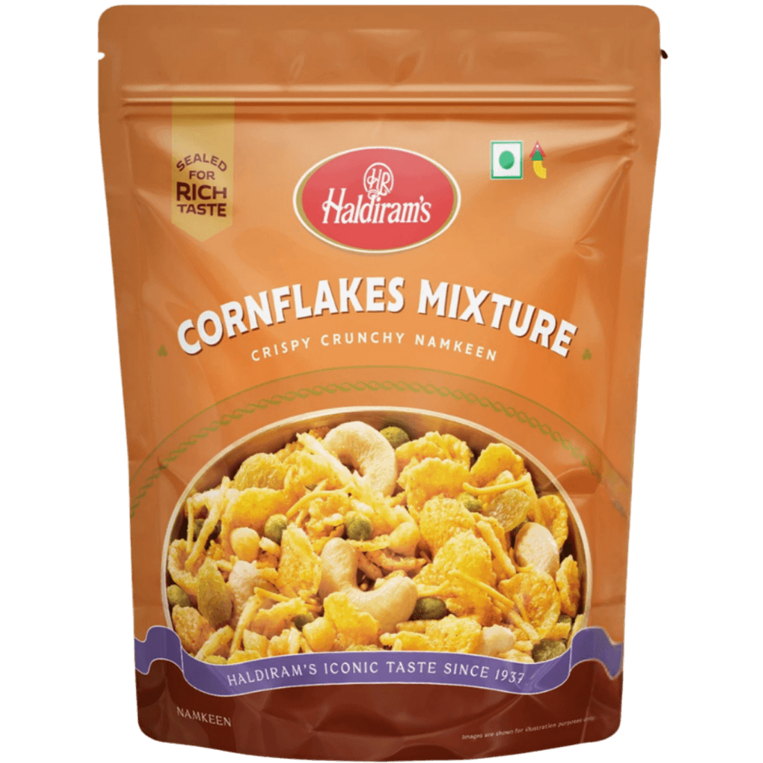 Haldiram's Cornflakes Mixture Namkeen - 200g