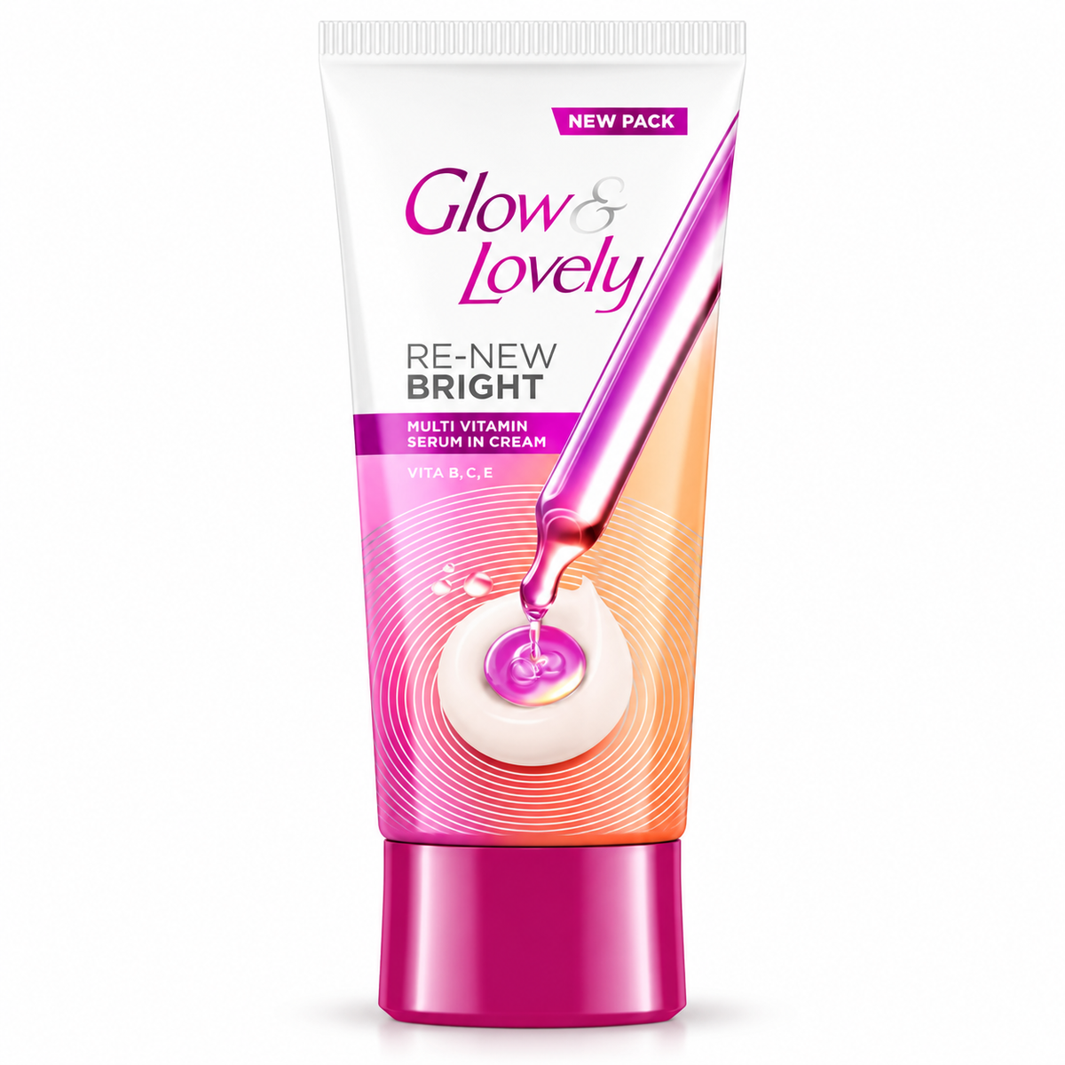 Glow and Lovely Renew Bright Multivitamin Serum in Cream | 25g