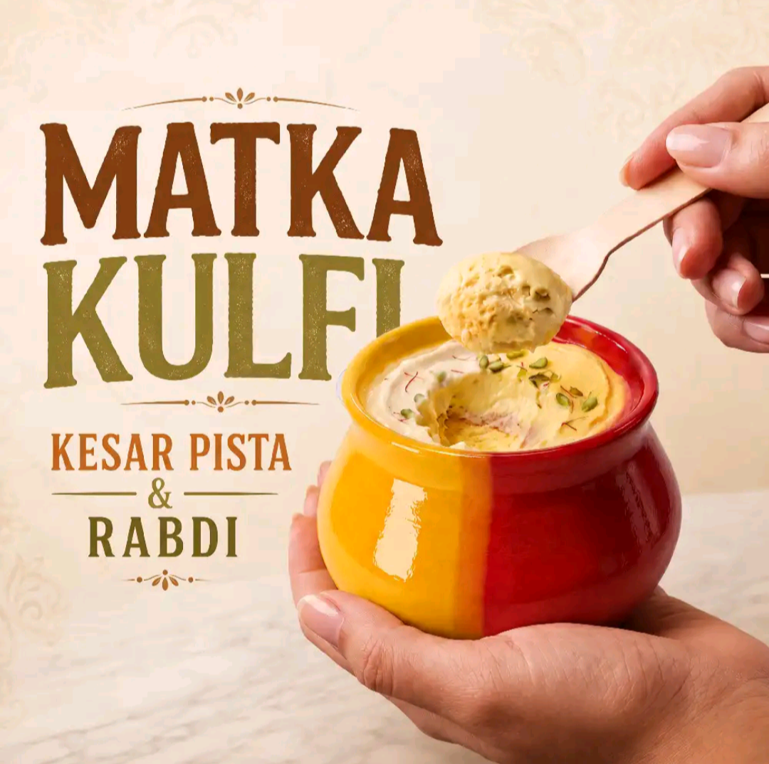 Mother Dairy Kesar Pista & Rabdi Kulfi - 100ml