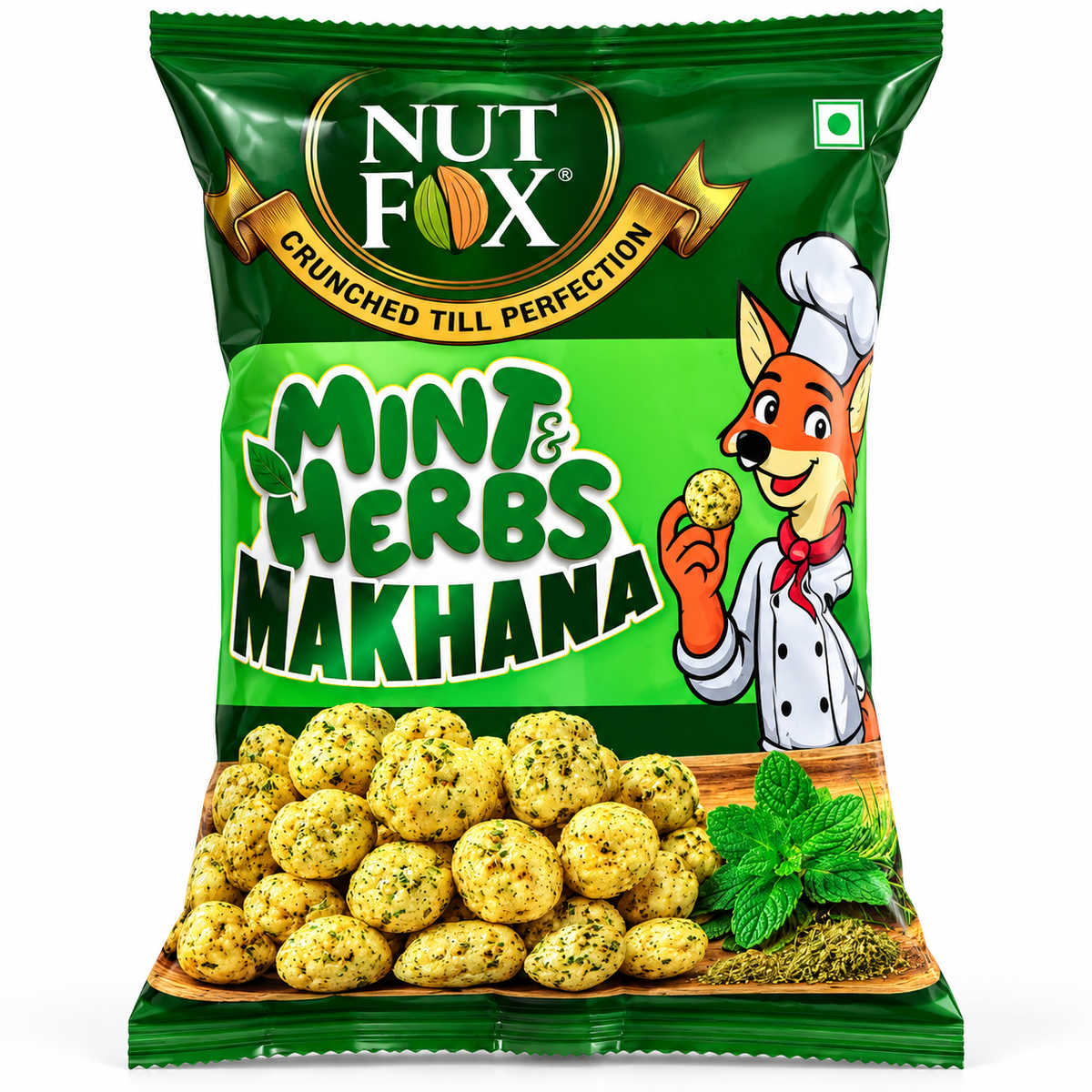Nut Fox Makhana Mint Herbs - 12g