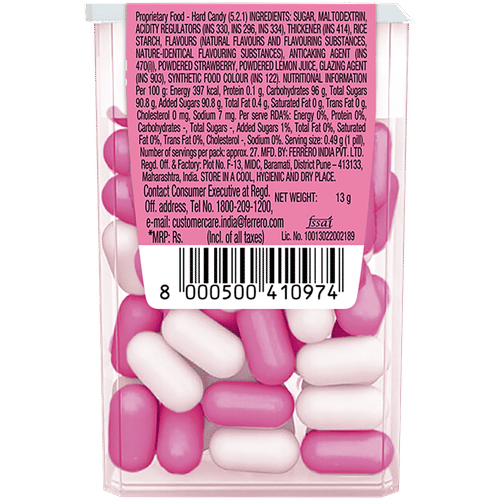 Tic Tac Strawberry Flavoured