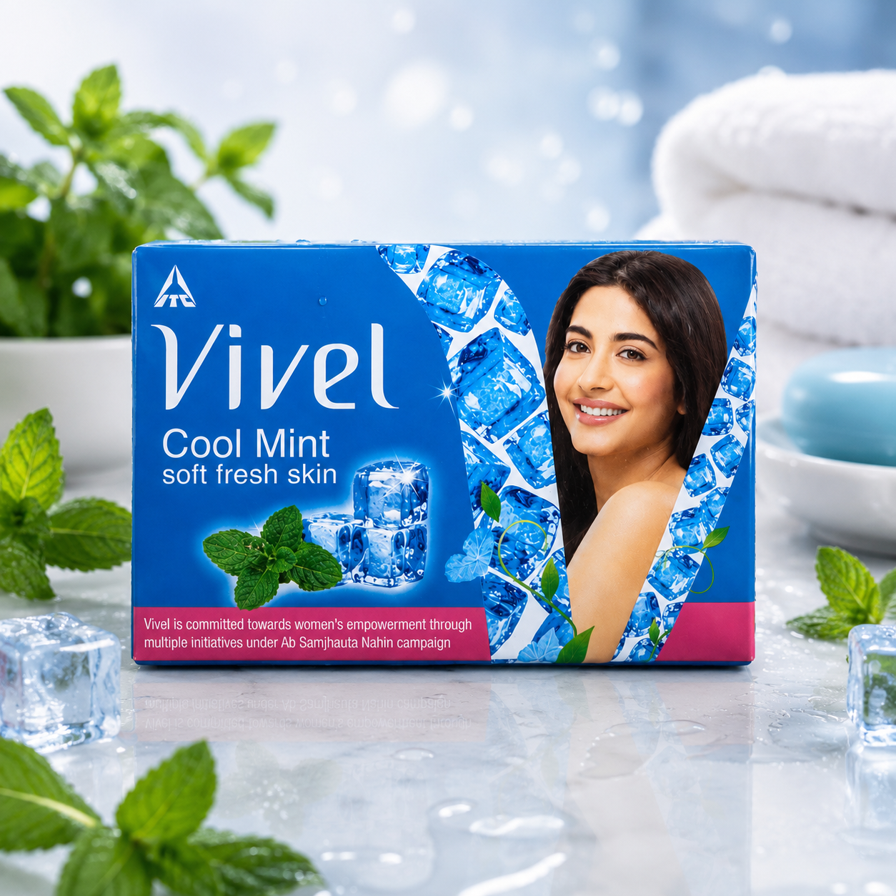 Vivel Cool Mint Soap - 100g