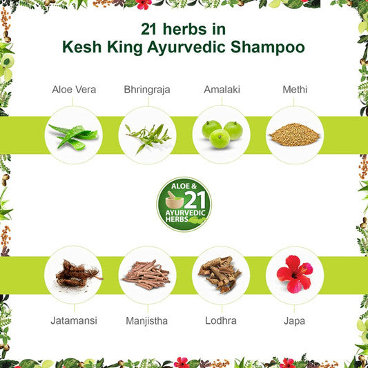 Kesh King Ayurvedic Anti-Hairfall Shampoo - 600ml