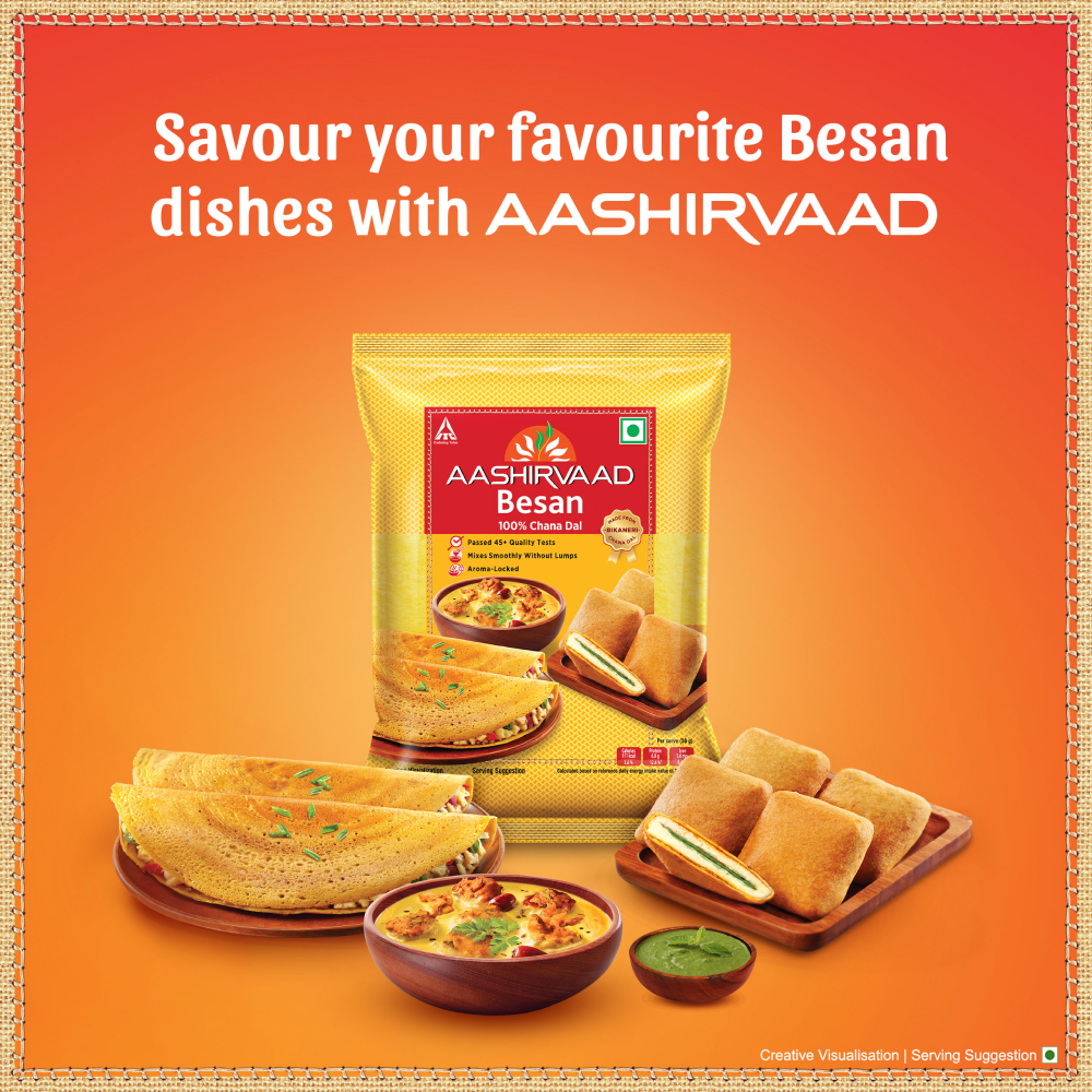 Aashirvaad Besan (100% Chana Dal) - 1kg
