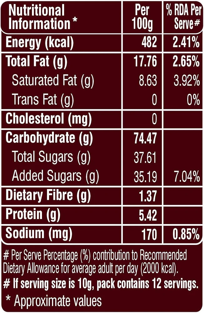 BONN Bourbon Chocolate Cream Biscuits - 120g