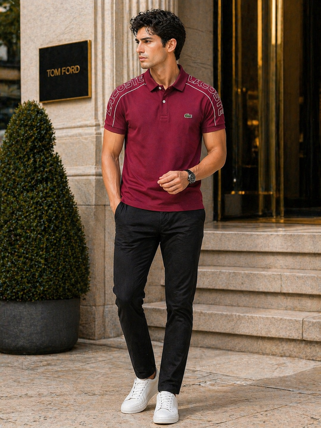Lacoste Premium Cotton Metty T Shirt