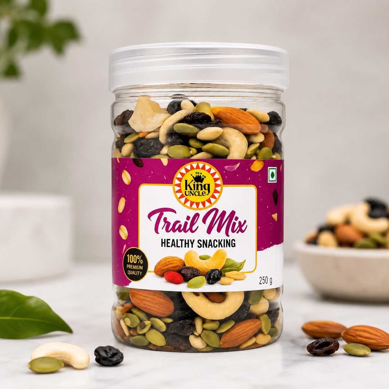 King Uncle Trial Mix ! Healthy Snaking - 250gm