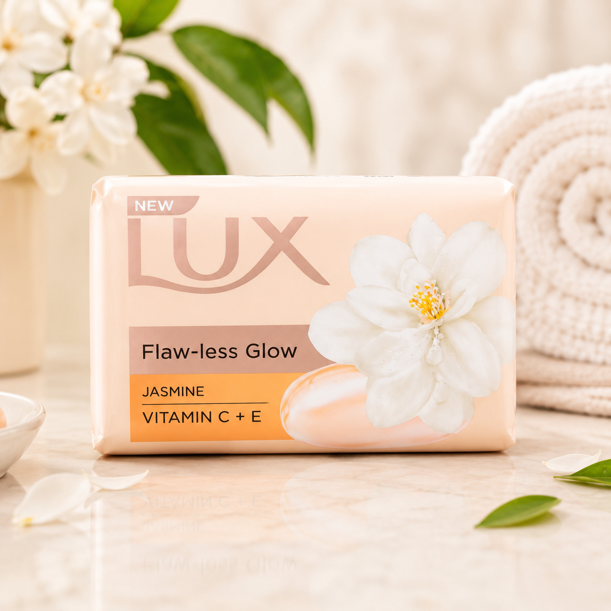 Lux Flaw-Less Glow Jasmine Soap - 100g