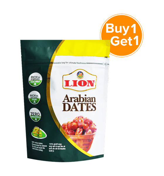 Lion Dates 1kg - (Buy 500gms & Get 500gms Free )