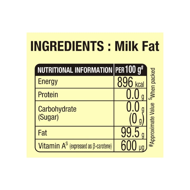 Mother Dairy Cow Ghee - 1 ltr