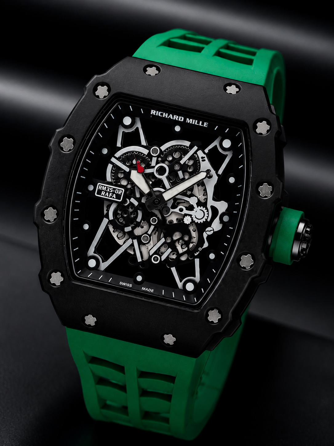 RM 027-01 Tourbillon Green Sapphire