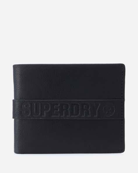 SUPERDRY Vintage band leather wallet