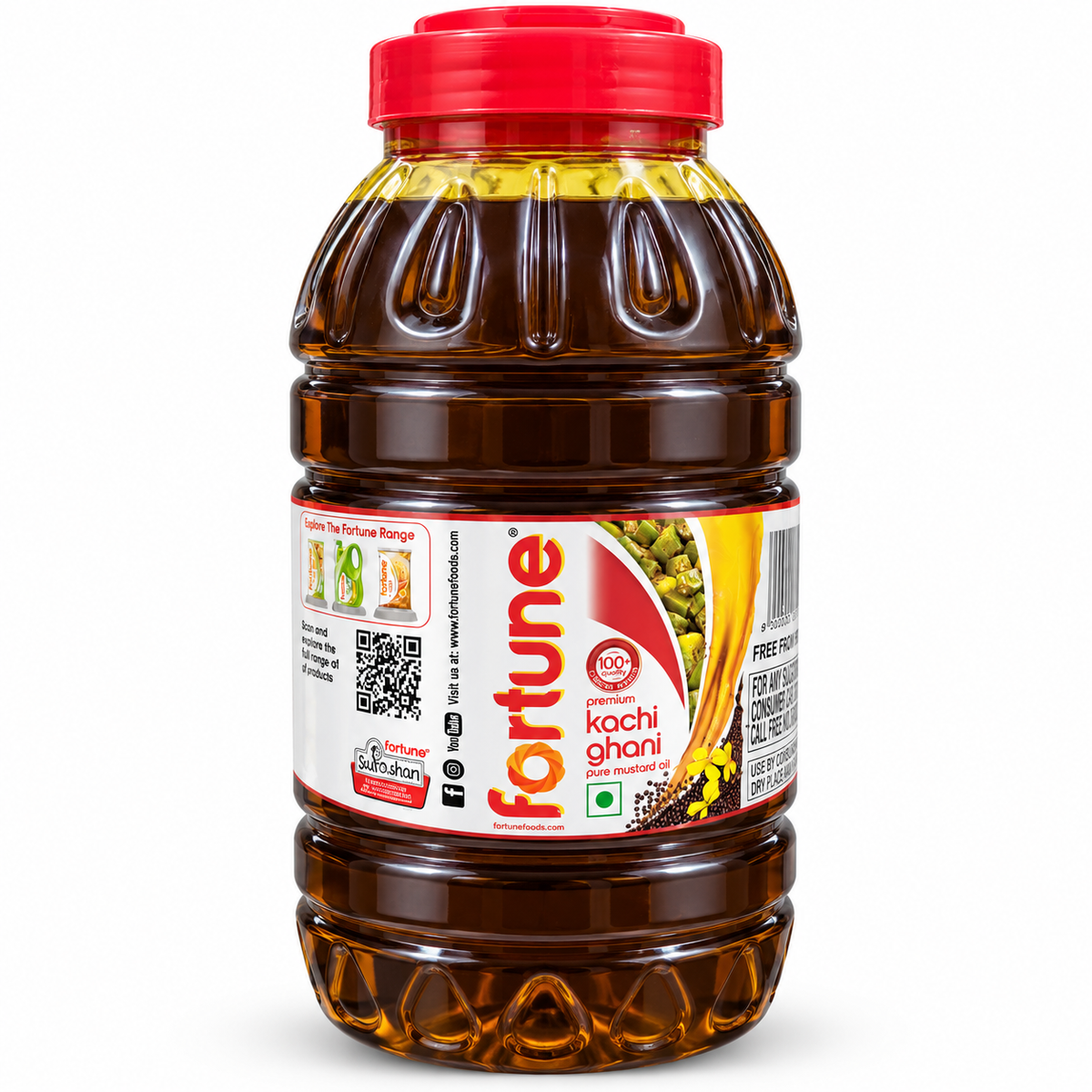 Fortune Premium Kachi Ghani pure Mustard oil - 1.820 kg