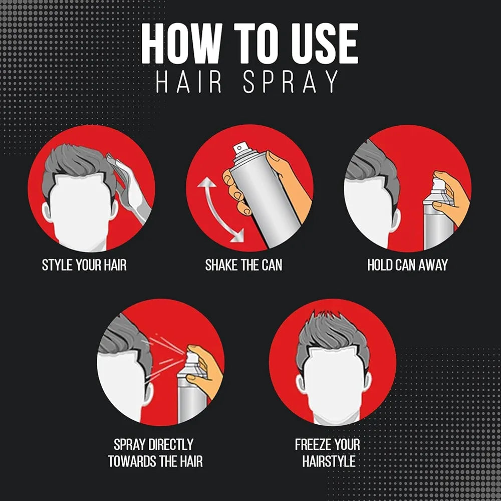 ELPIS GOLD Enzo Premium Hair Spray - 420ml