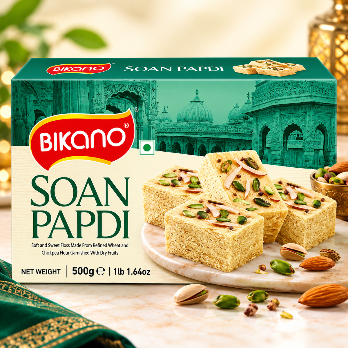 Bikano Soan Papdi - 500g
