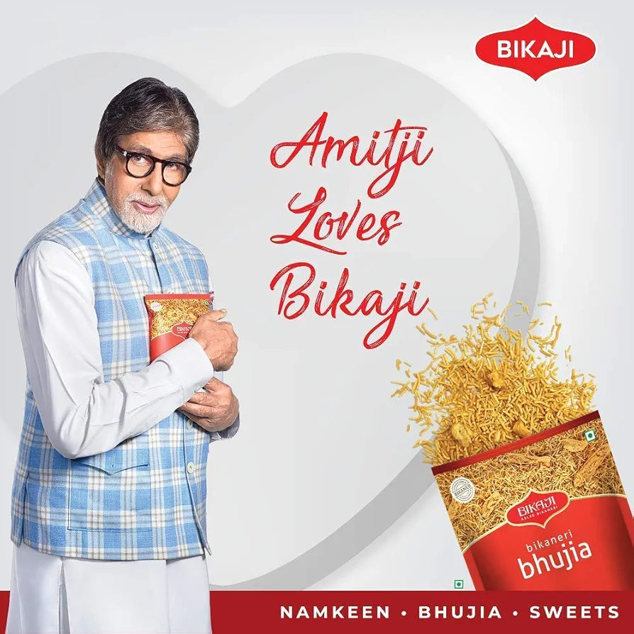 Bikaji Baat Cheet Moong and Urad Dal Papad - 400g