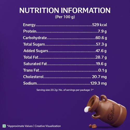 Cadbury Dairy Milk Chocolate Bar - 20.2g