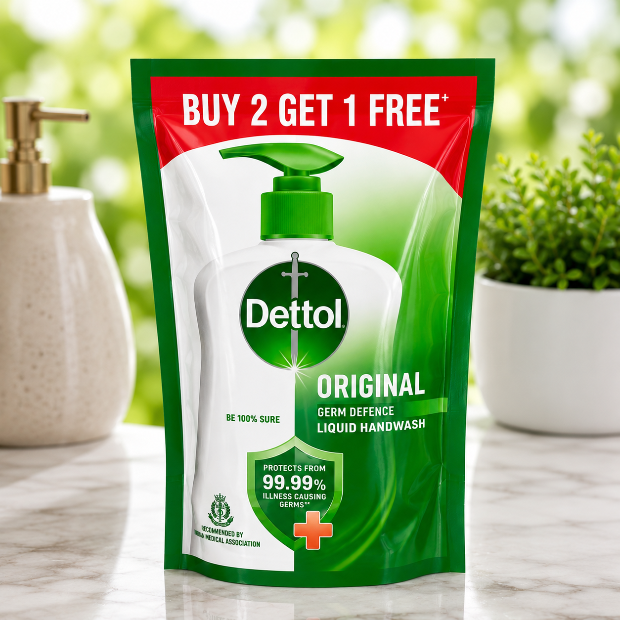 Dettol Original Liquid Handwash - 3×175ml