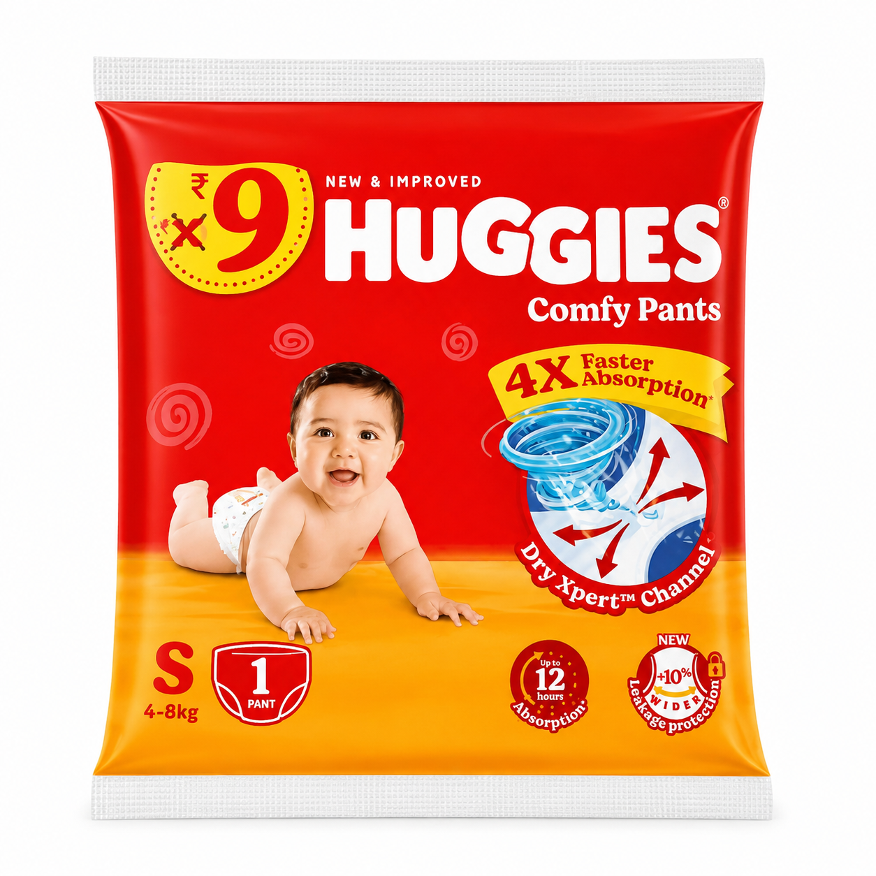 Huggies Comfy Pants - S Size - 1 Pcs
