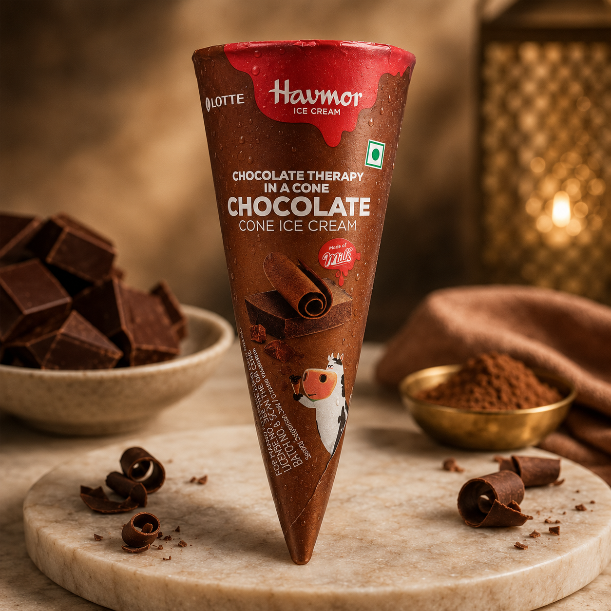 Havmor Choclate Cone - 110ml