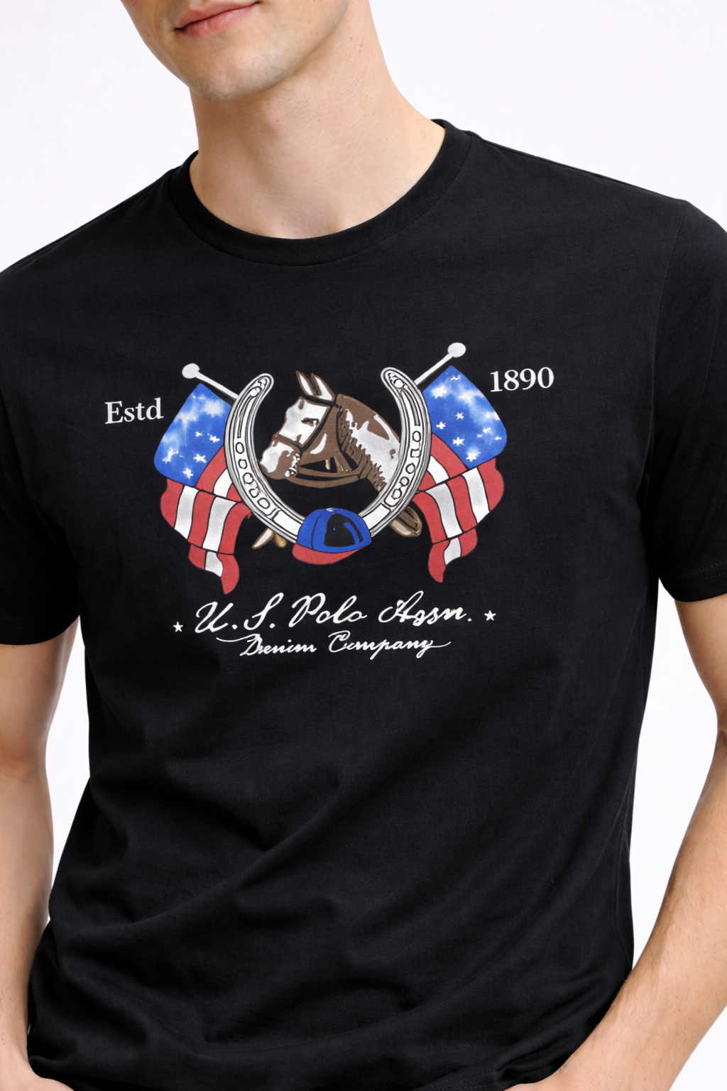 US POLO ASSN Premium Cotton Regular Fit T-Shirt