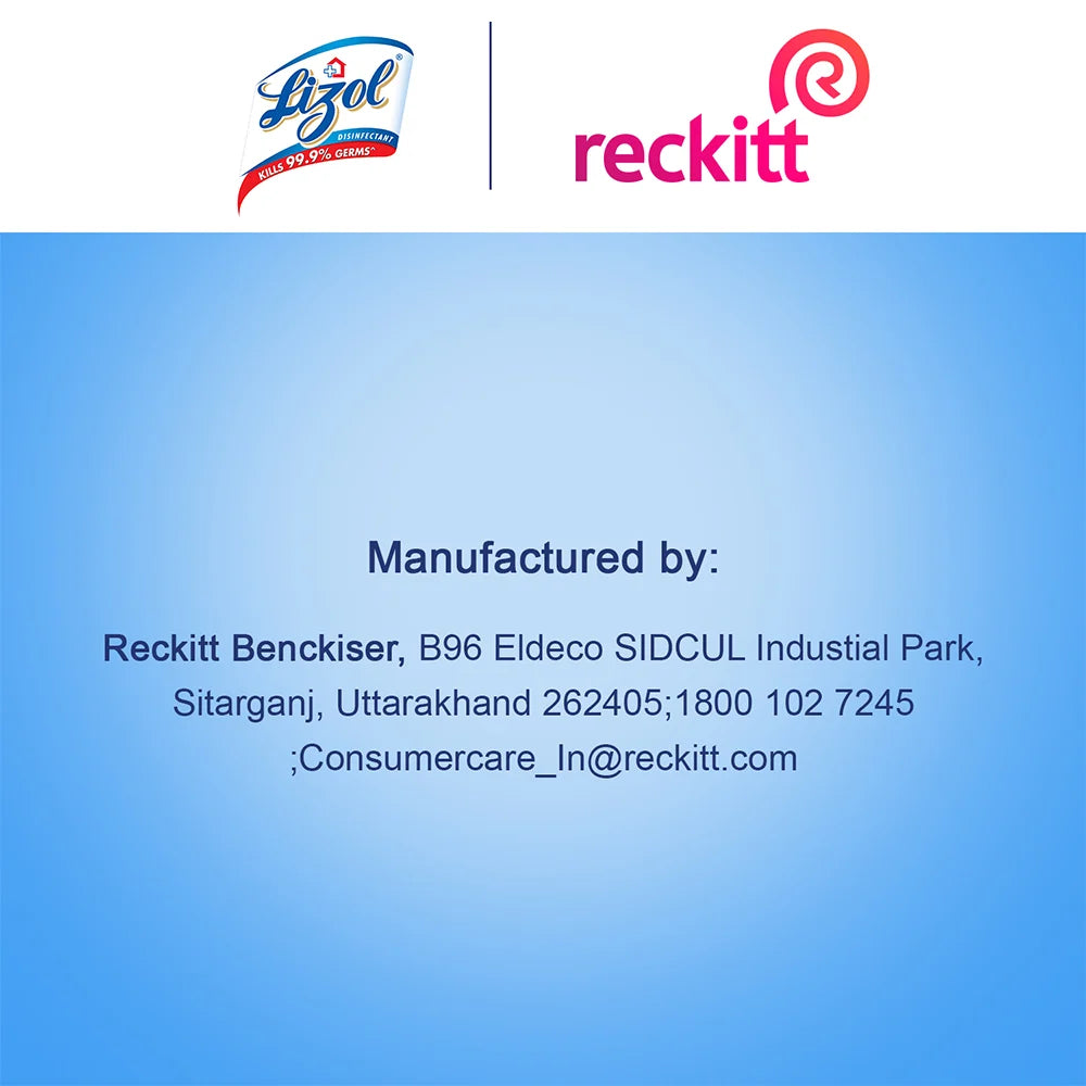 Lizol Disinfectant Surface & Floor Cleaner Liquid, Citrus - 500ml