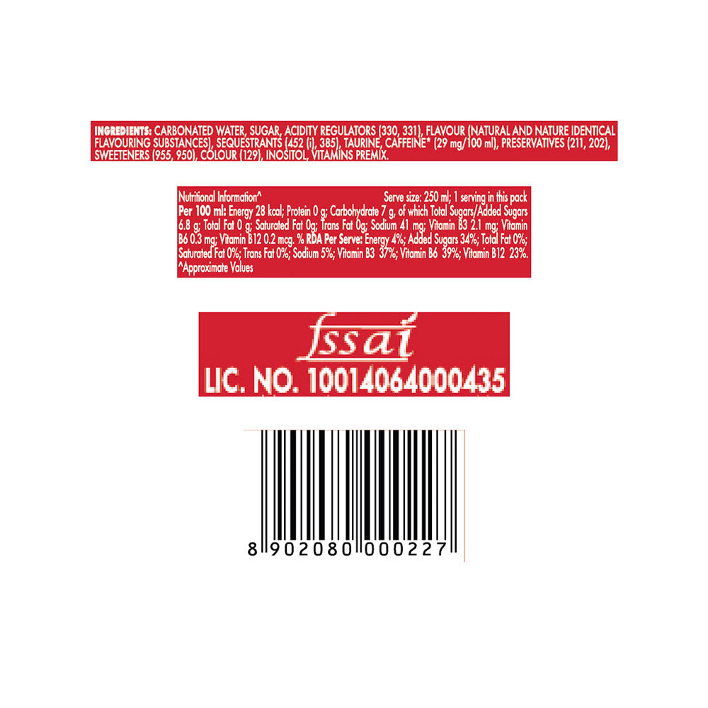 Sting Energy Drink - 250 ml