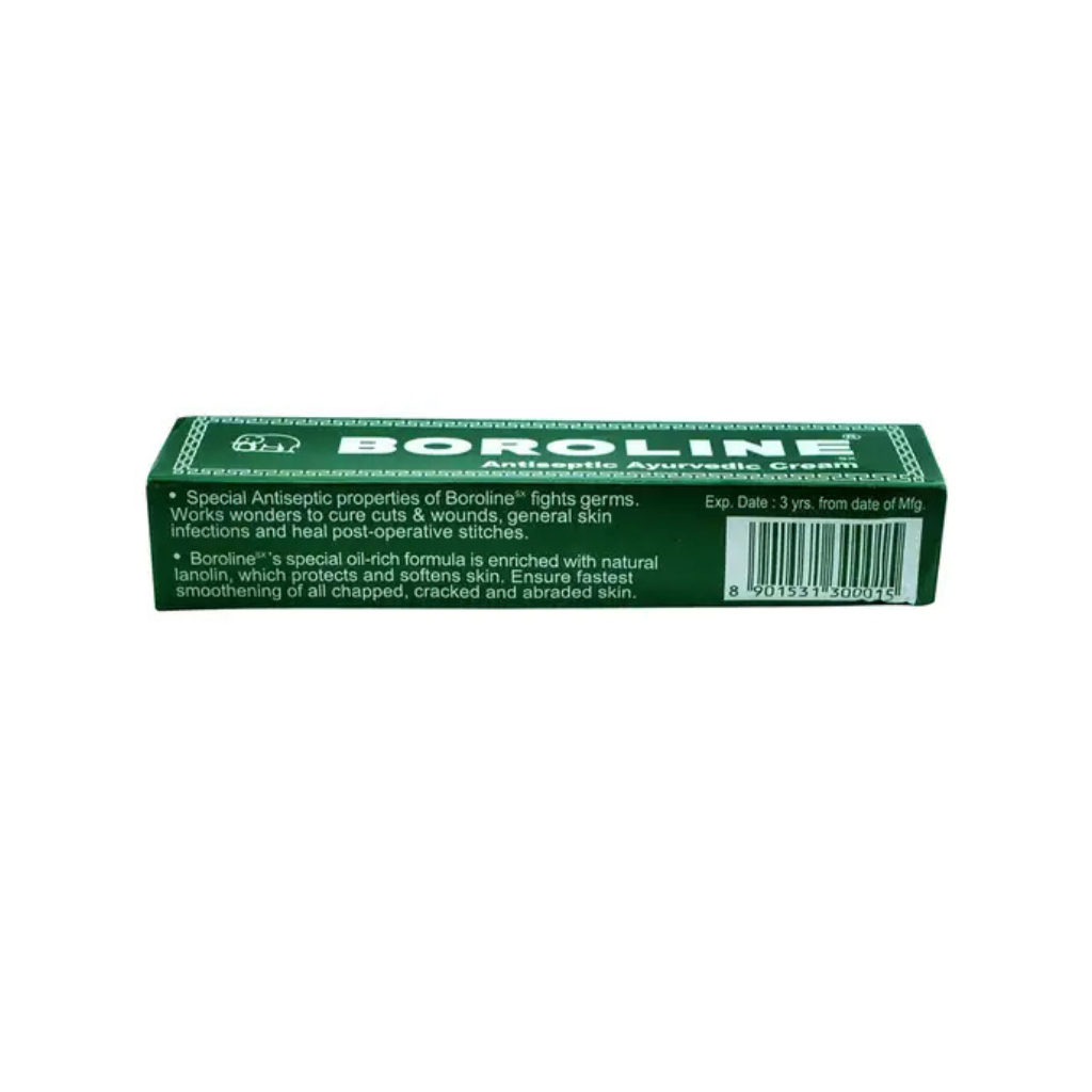 Boroline Cream - Anti Septic Ayurvedic, 20g Tube