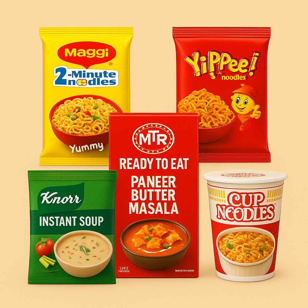 Instant Food, Maggi, Noodles