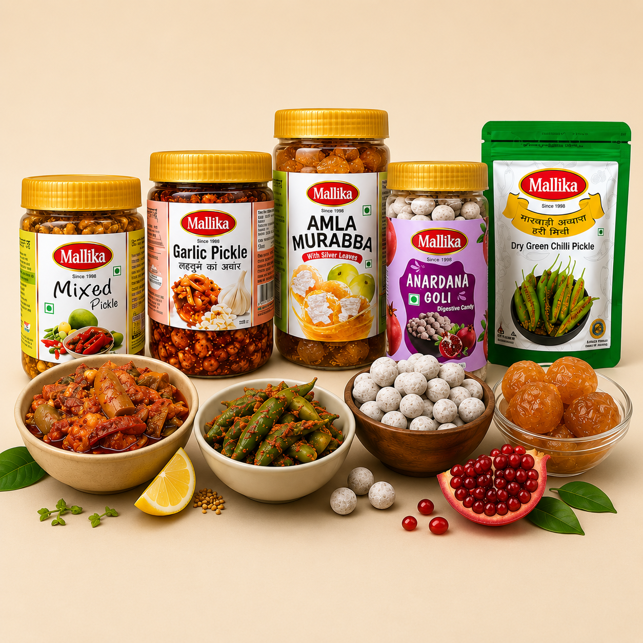 Pickles, Papad & Murabba