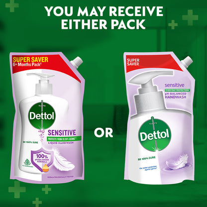 Dettol Sensitive Liquid Hand wash Refill - 675ml