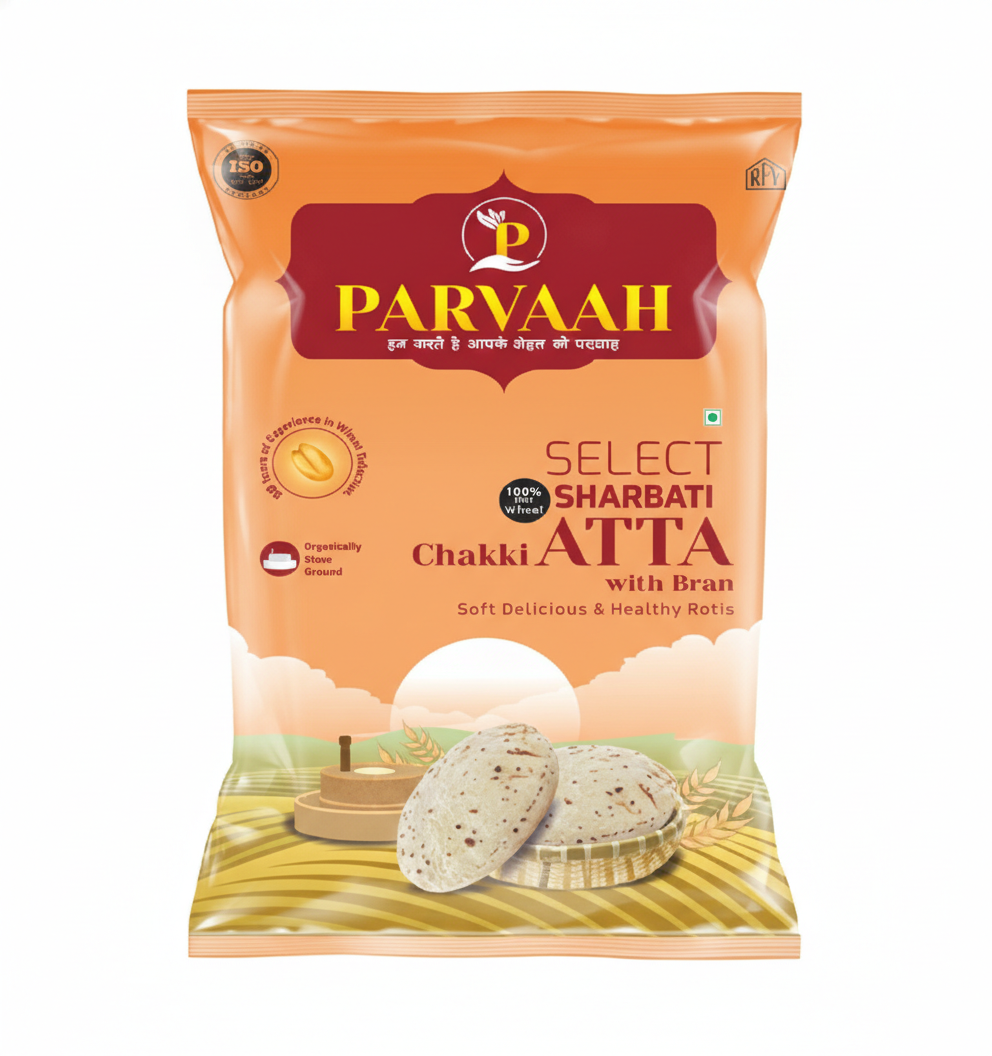 Parvaah Shudh Chakki Atta - 10kg