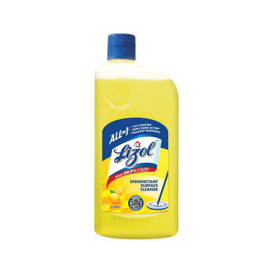 Lizol Disinfectant Surface & Floor Cleaner Liquid, Citrus - 500ml