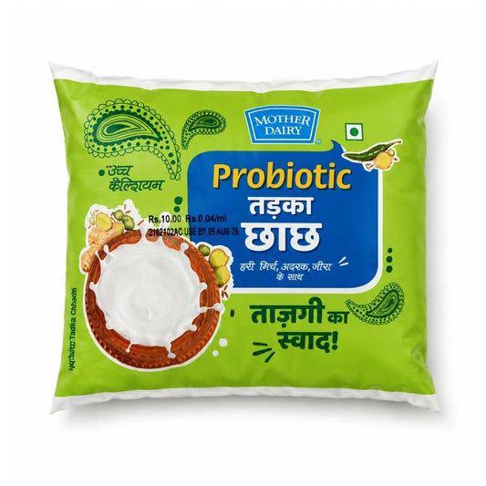Mother Dairy Probiotic Tadka  (Chhaach) - 270ml