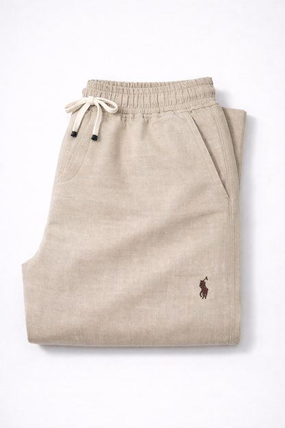 Ralph Lauren Polo Linen Elastic Pajama
