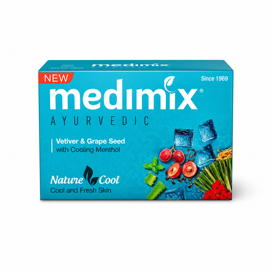 Medimix Ayurvedic Nature Cool soap - 75g (Pack of 4)