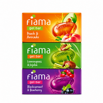 Fiama Gel Bar Soap Celebration (Pack of 3) - 375g