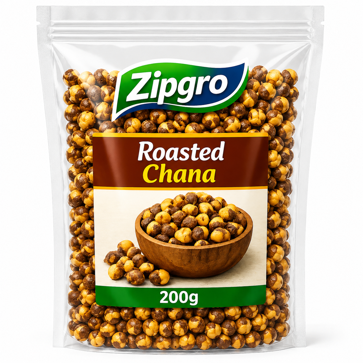 Zipgro Roasted Chana - 200g