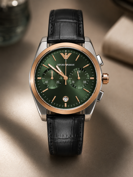 EMPORIO ARMANI
Men Water-Resistant Analogue Watch