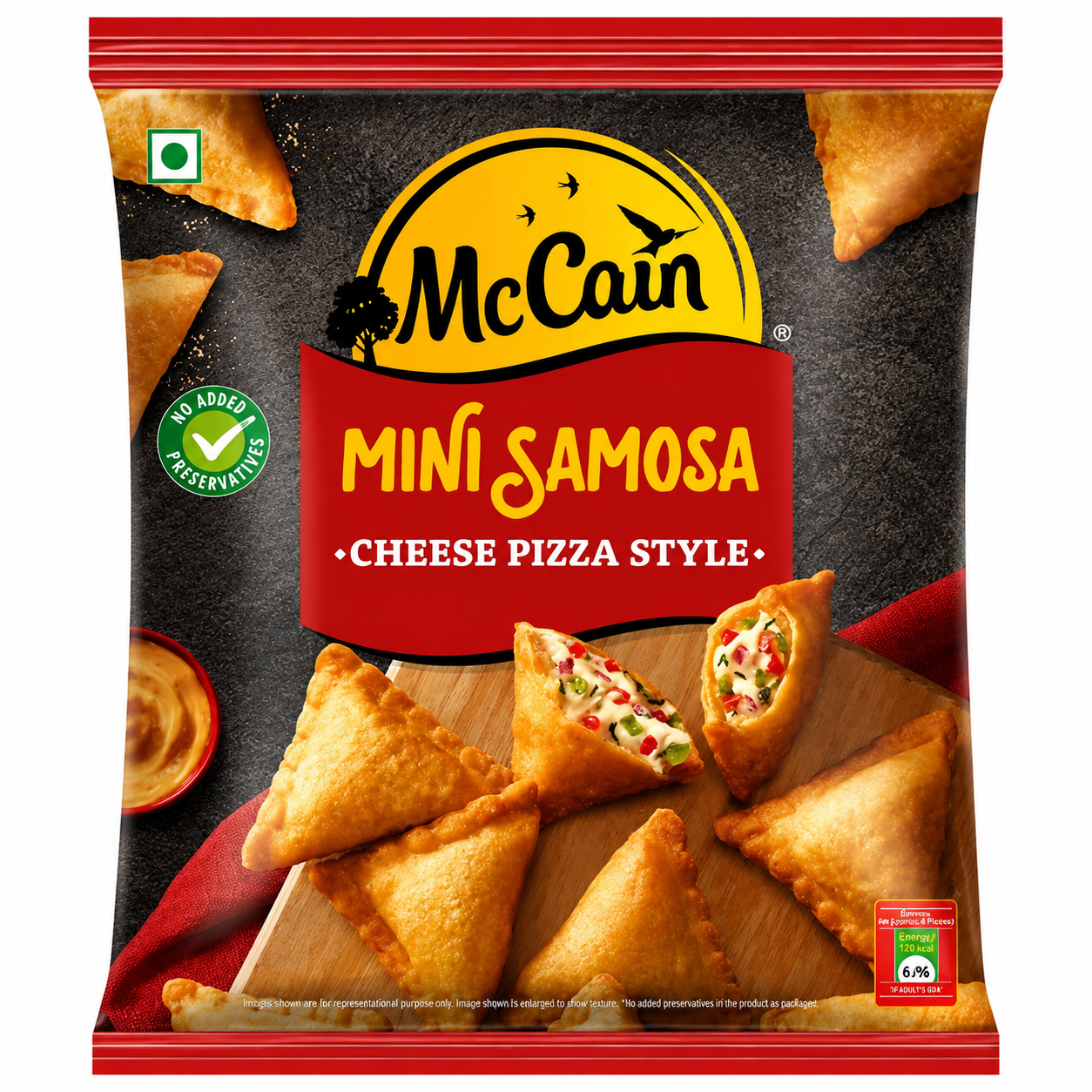McCain Cheese Pizza Style Meni Samosa - 240g
