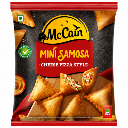 McCain Cheese Pizza Style Meni Samosa - 240g